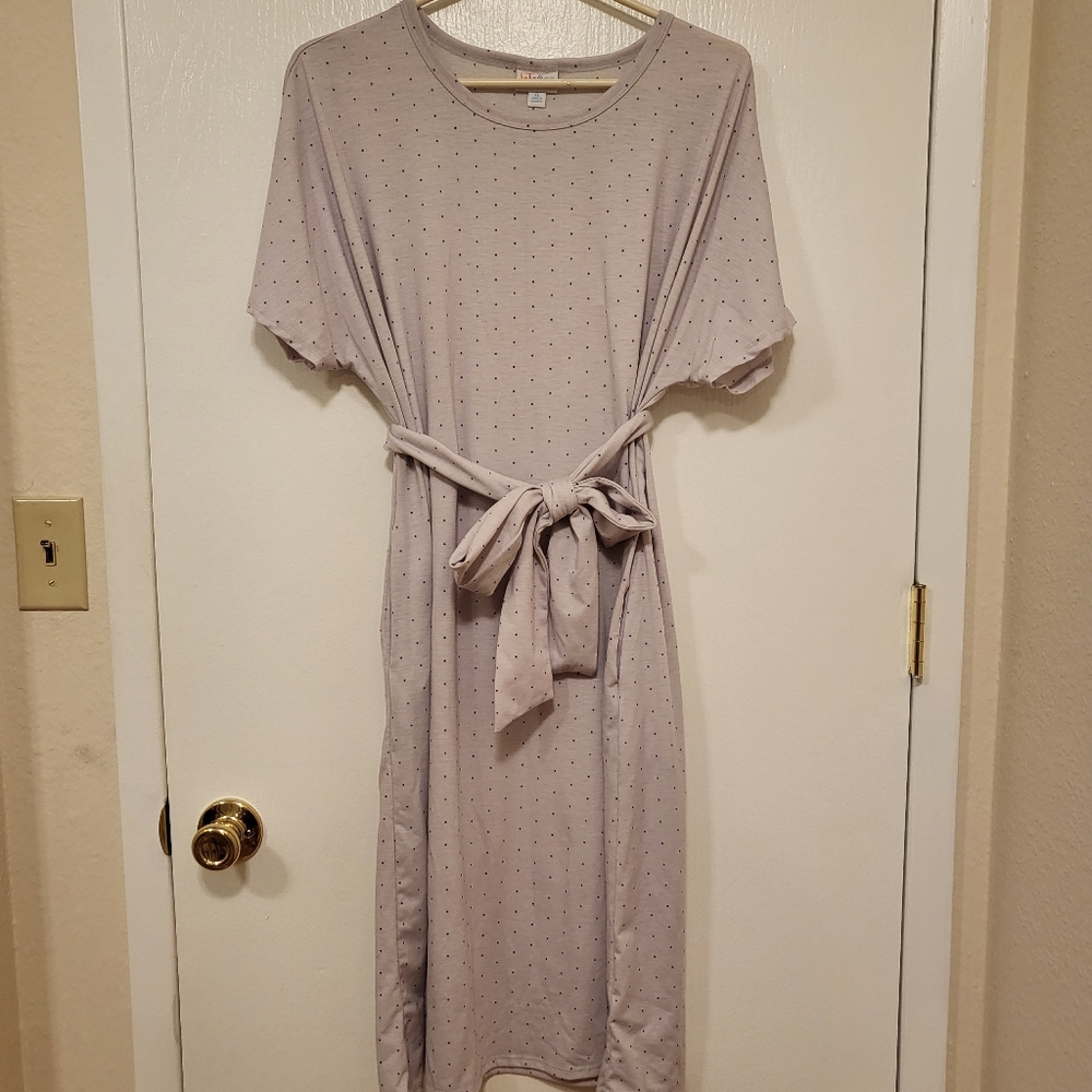 LuLaRoe Polkadot Marley Dress